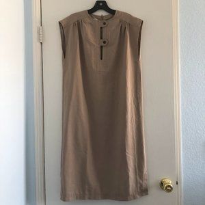 Vintage Tan Dress